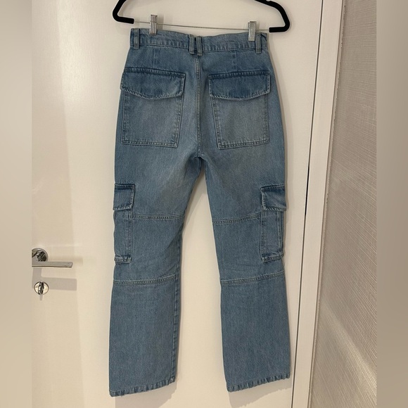 FRAME Mid Rise Cargo Jeans - Picture 2 of 3